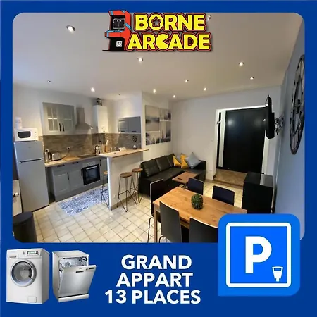 09 Chic & Cosy Grand Appart 4 Pieces 75M2 Hypercentre Wifi Smart Tv Netflix Saint-Etienne  Exterior foto